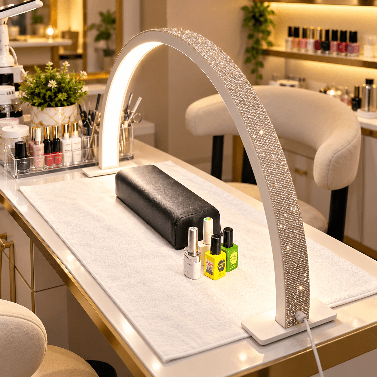 Diamond nail moon light product photo