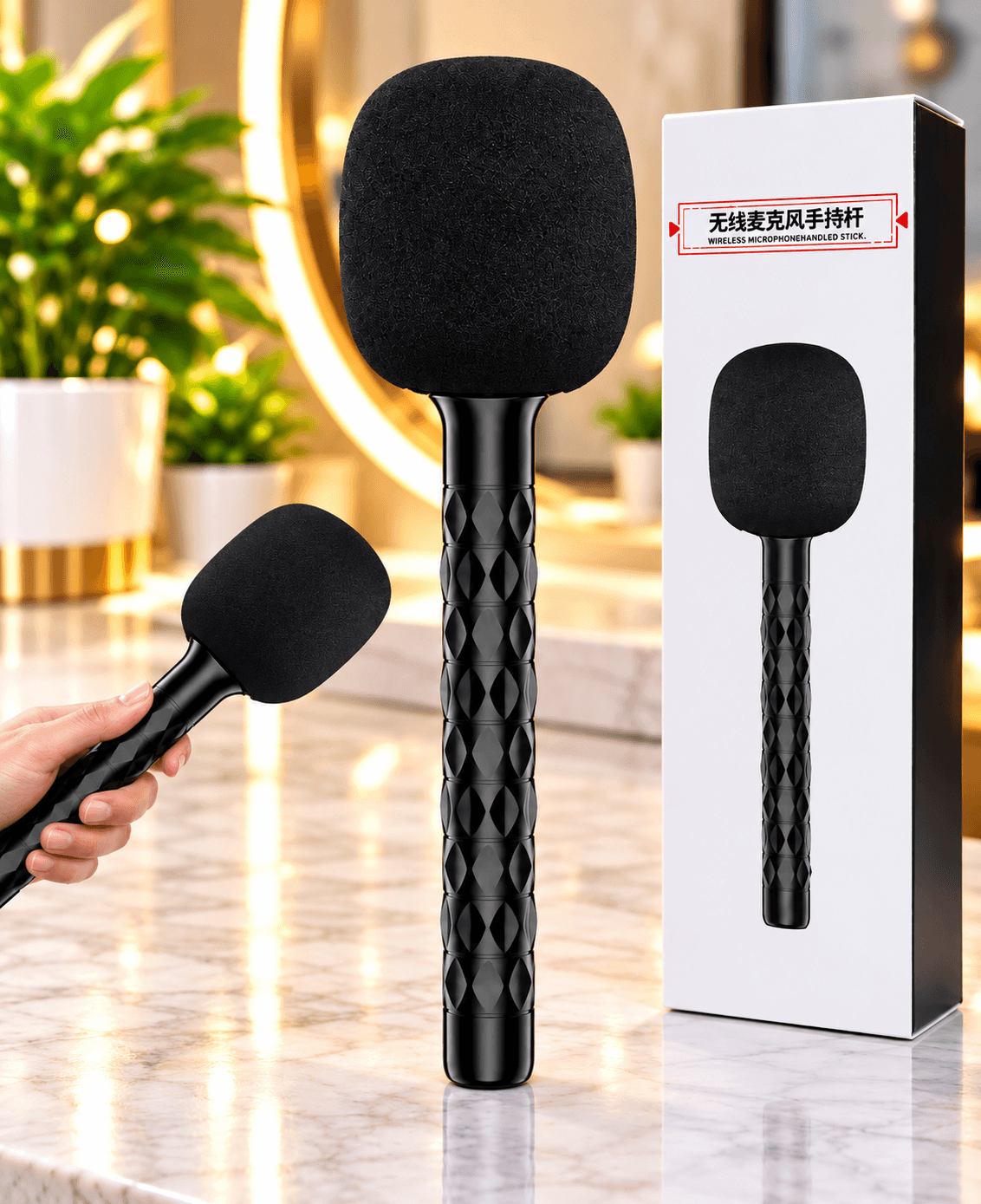 Microphone holder product photo