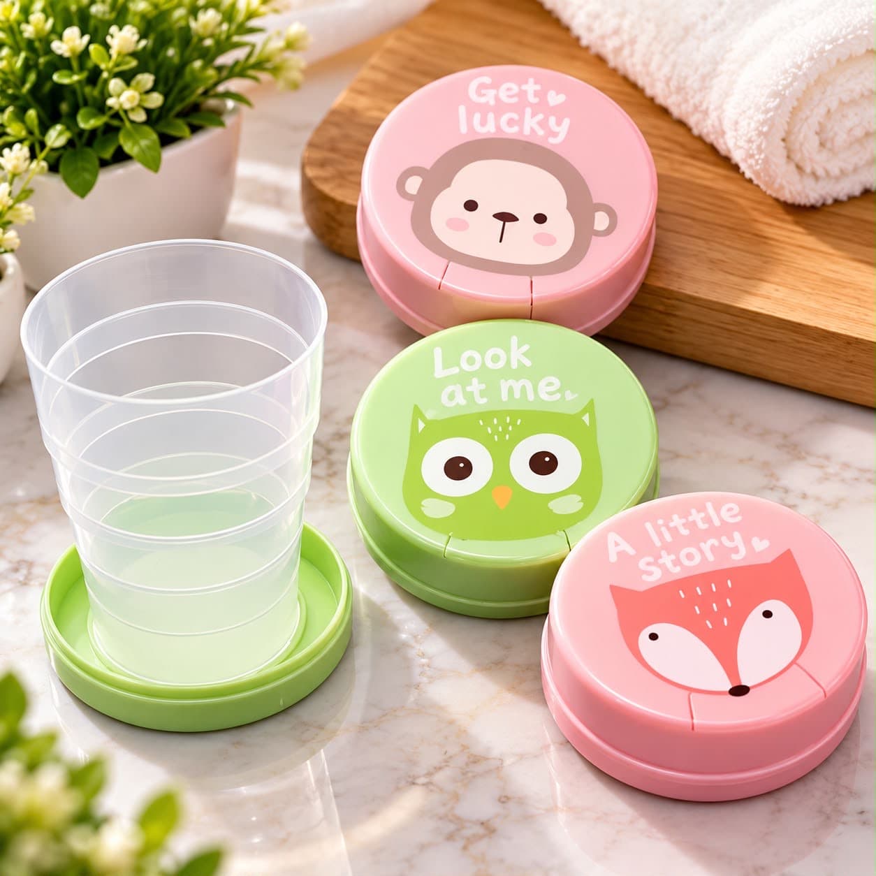 Kids Collapsible Outdoor Cup product photo