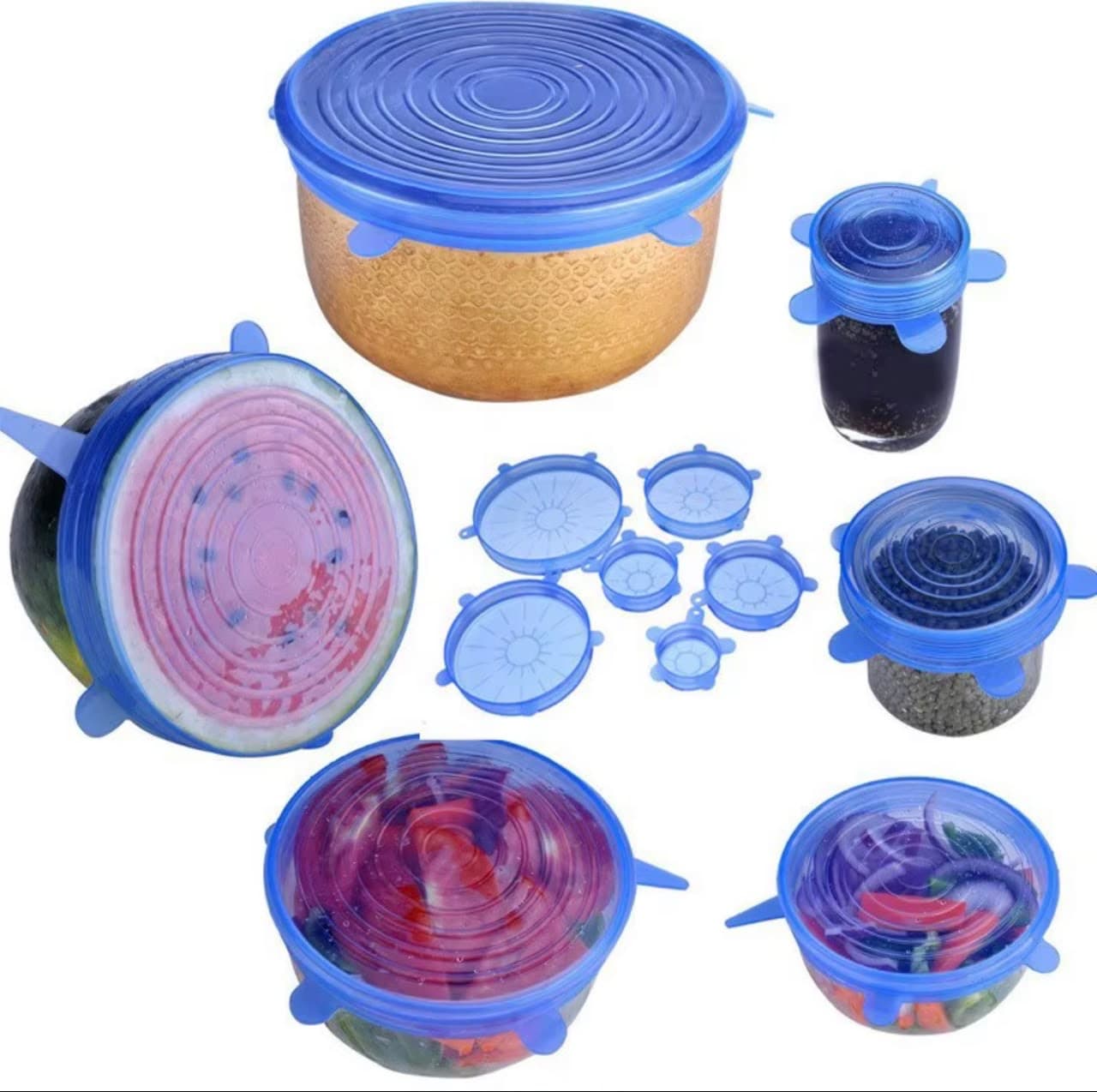 6pcs Silicon Food Cover product photo