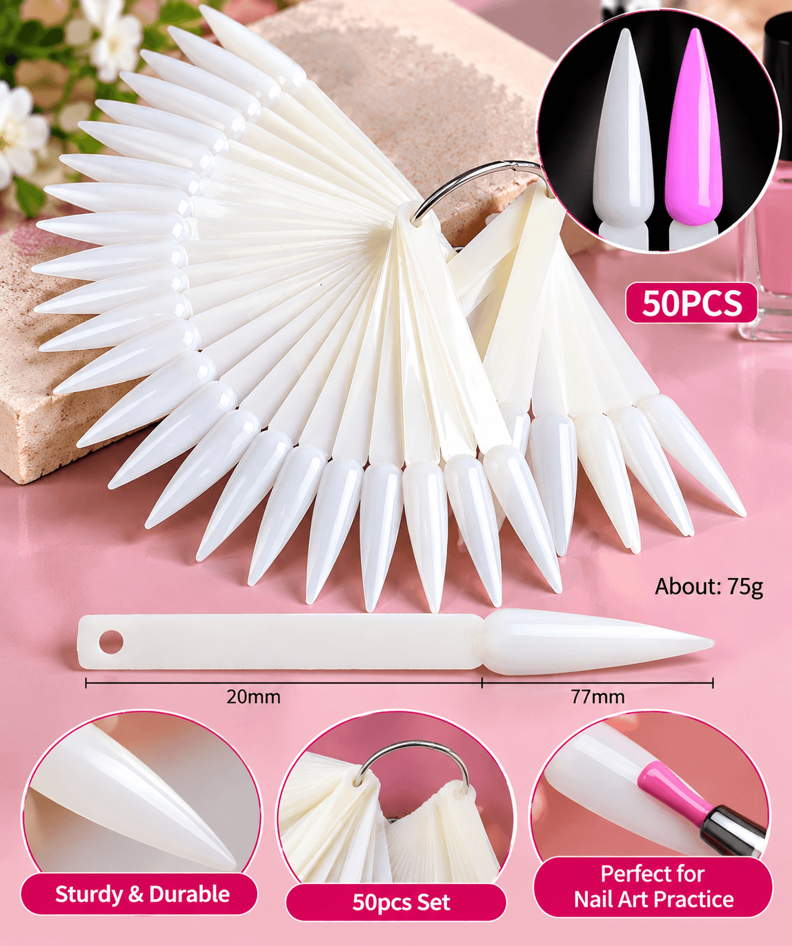Nail color chart product photo