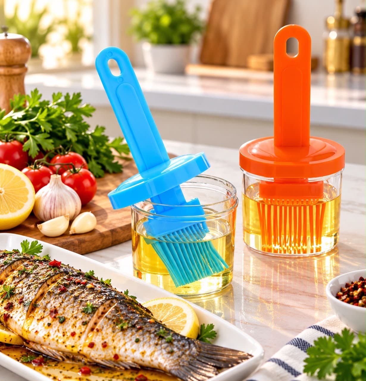 Silicon Oil Grill Brush product photo