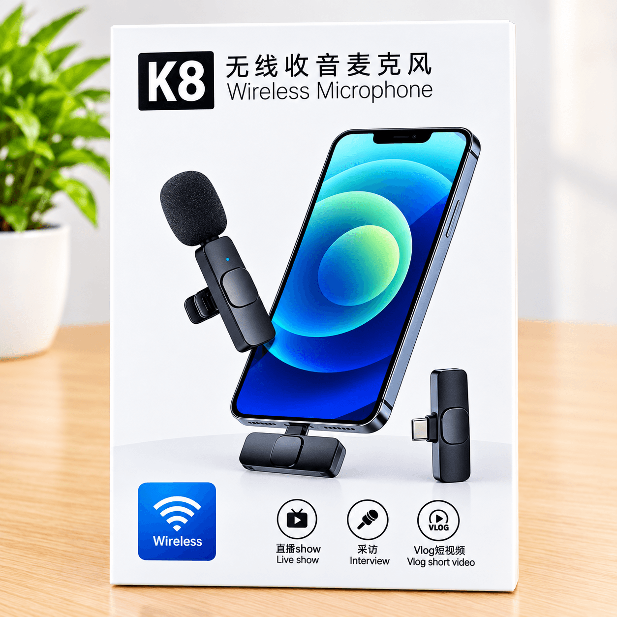 Single Wireless Microphone product photo