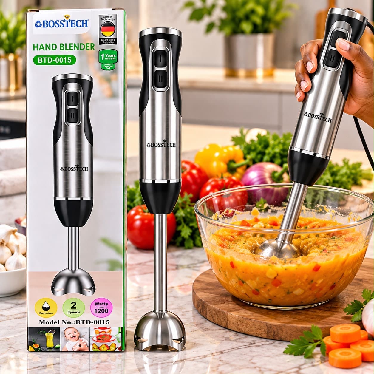 Bosstech Handheld Blender product photo