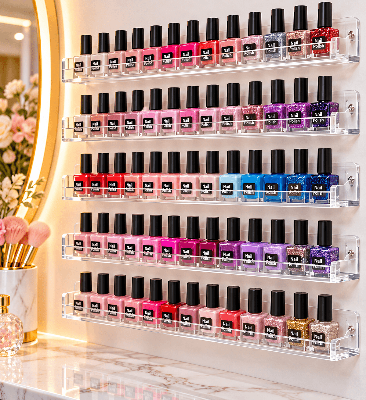 Floating gel polish mount product photo