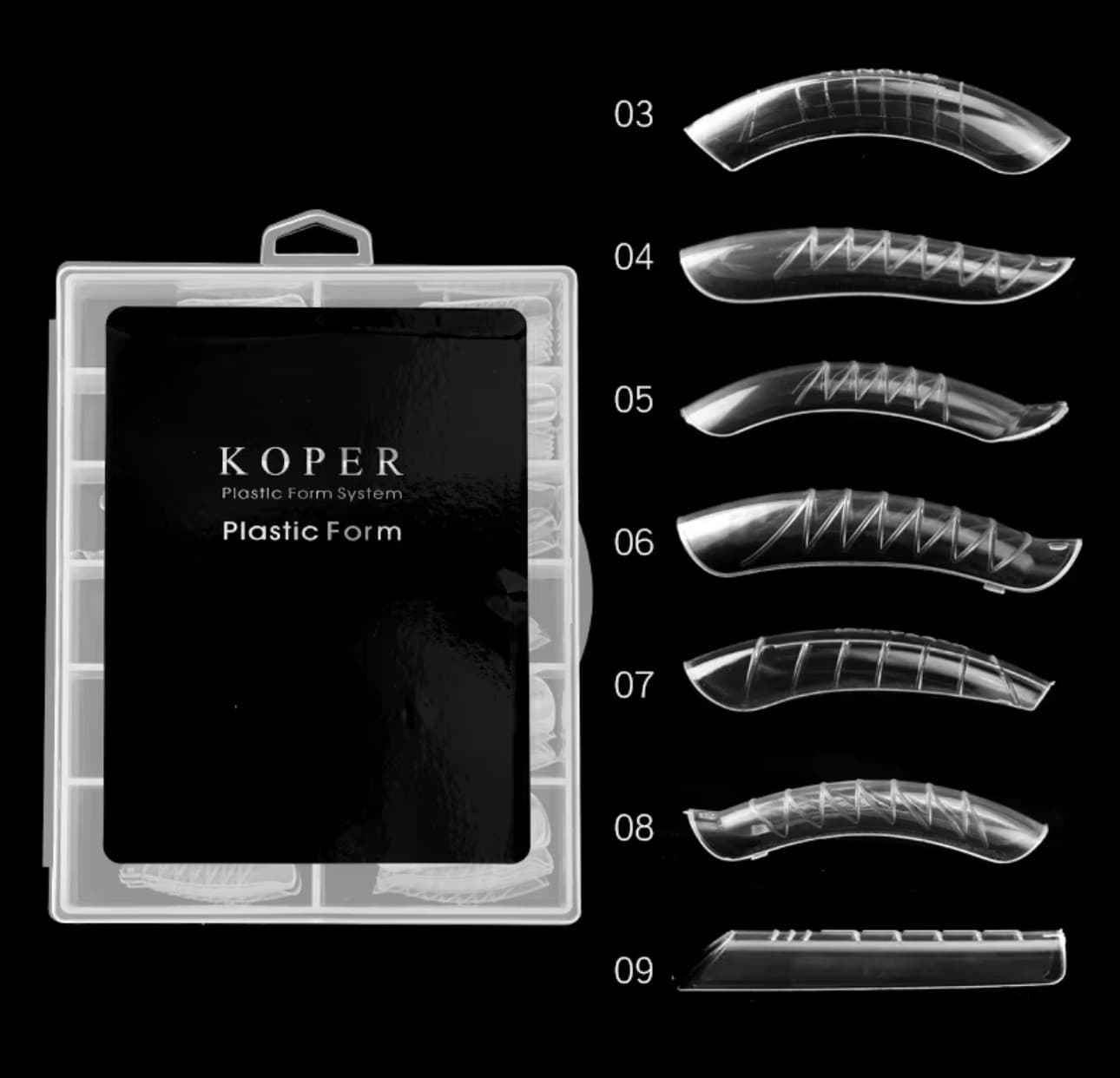 Gel form nail product photo