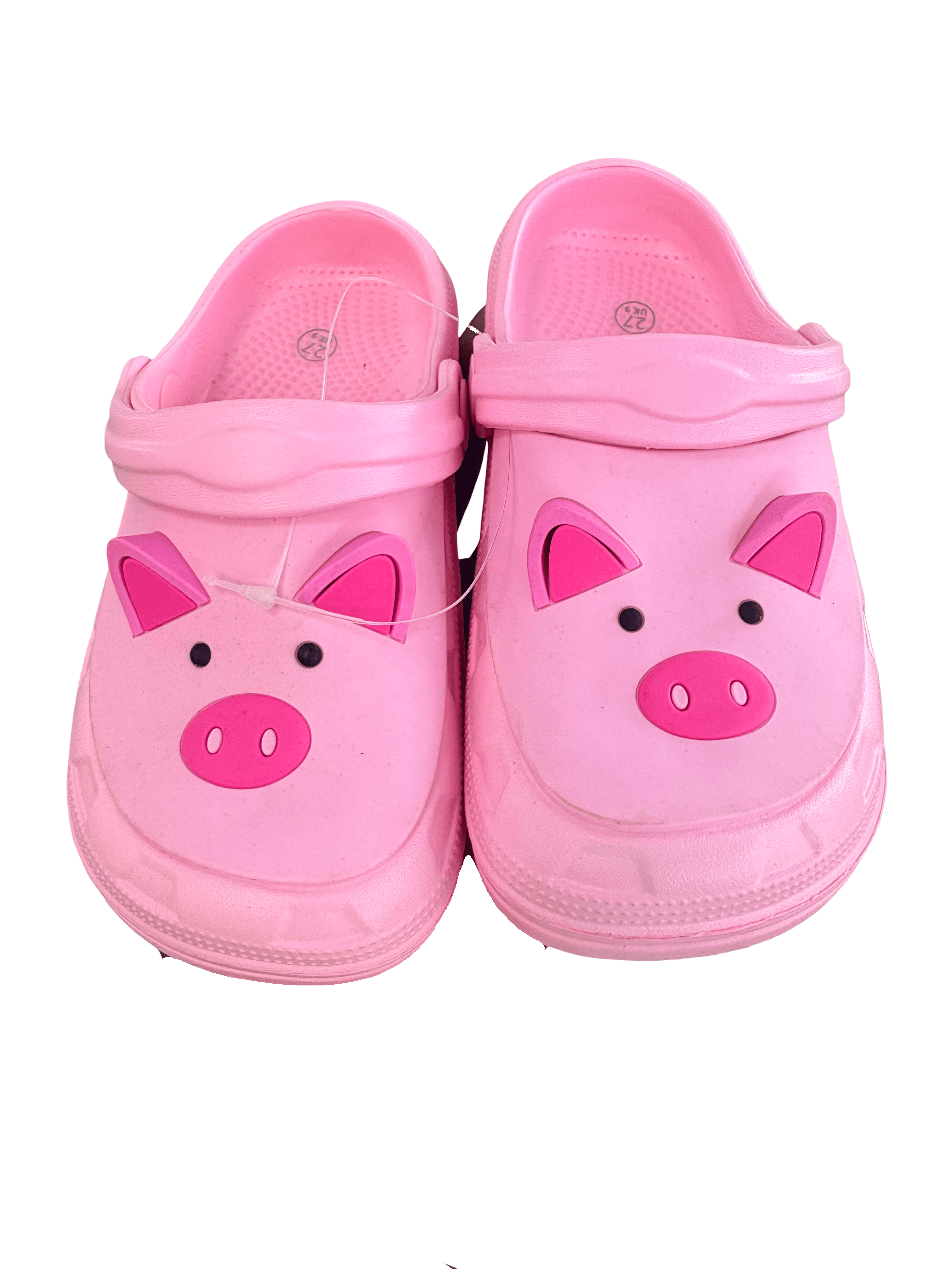 Kids' Pink Pig Design Clogs product photo