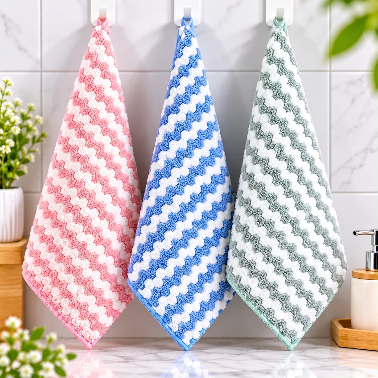 3 in 1 Kitchen Cleaning Towel product photo