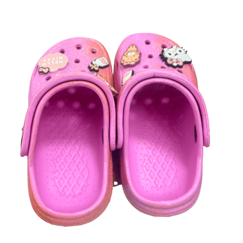 Kids' Pink Hello Kitty Glitter Clogs product photo