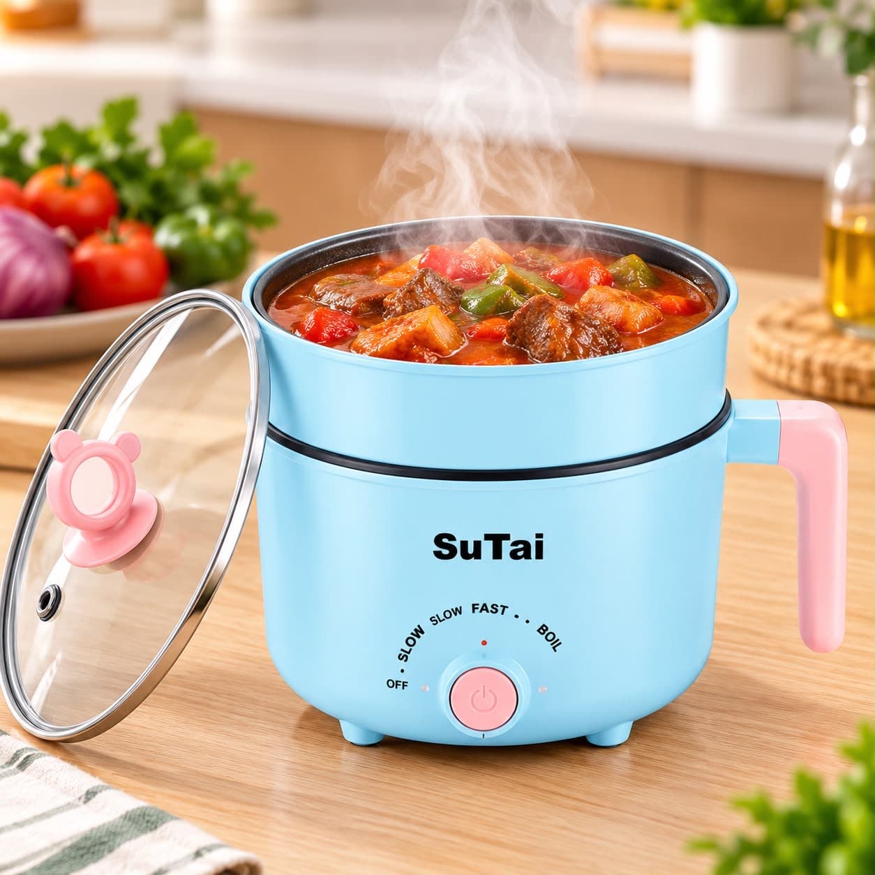 Mini Electric Cooking Pot product photo