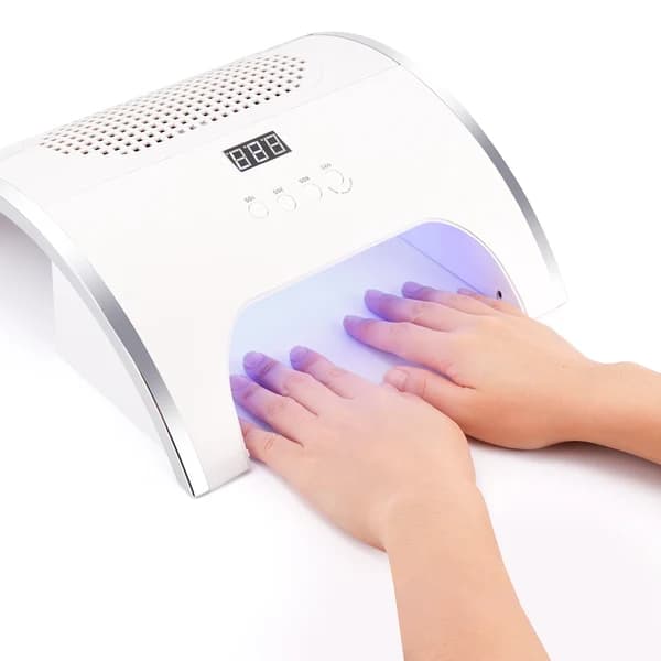LED Nail Lamp Dual Power Powerful Fan Nail Tool product photo