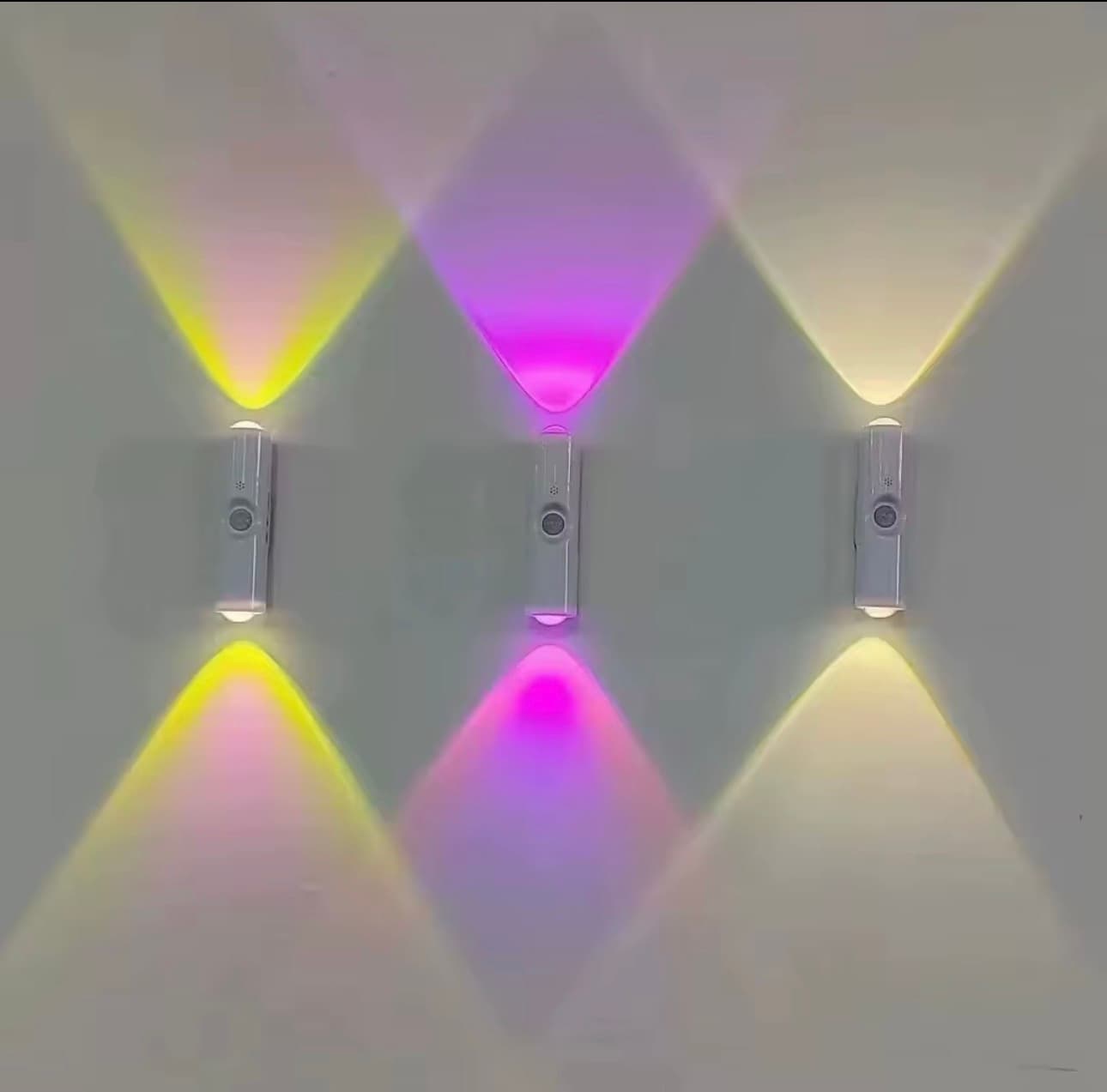 RGB motion sensor light product photo